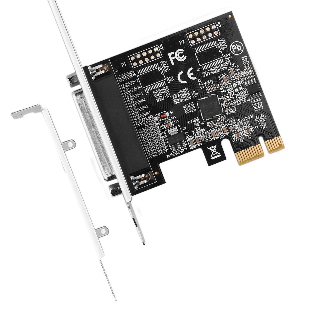 Placa PCI-Express(pci-e) adaptor la 1 x Port Serial DB25_4