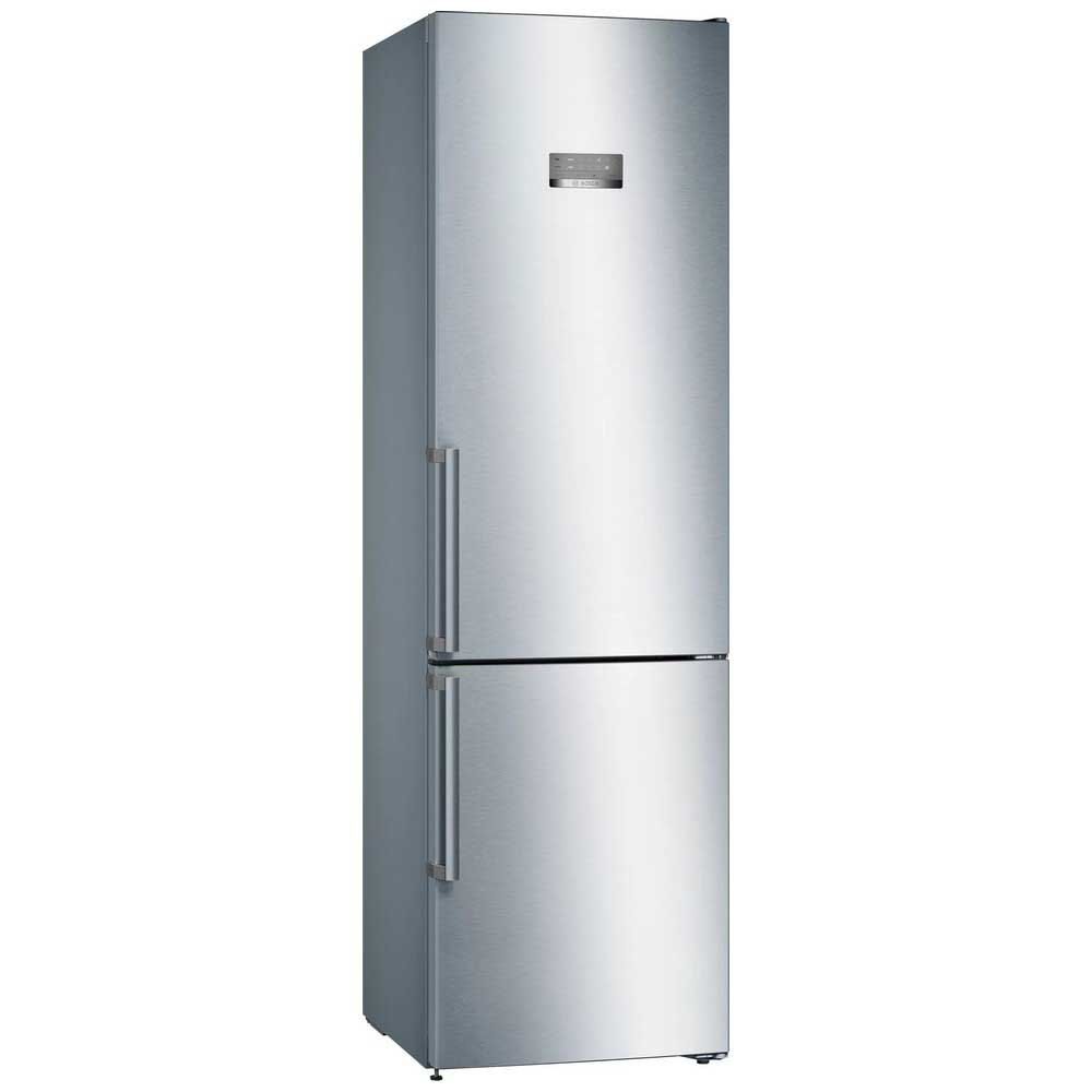 Bosch Serie 4 KGN397IEQ fridge-freezer Freestanding 368 L E Stainless steel