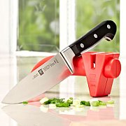 ZWILLING TWINSHARP Pull through knife sharpener Red