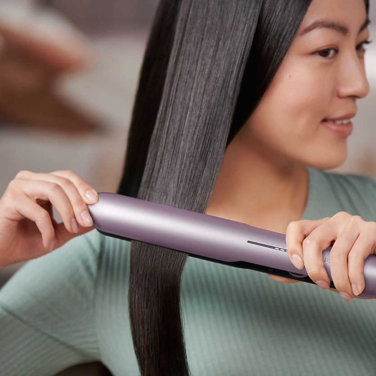 Philips 5000 series BHS530/00 hair styling tool Straightening iron Warm Silver 1.8 m_1