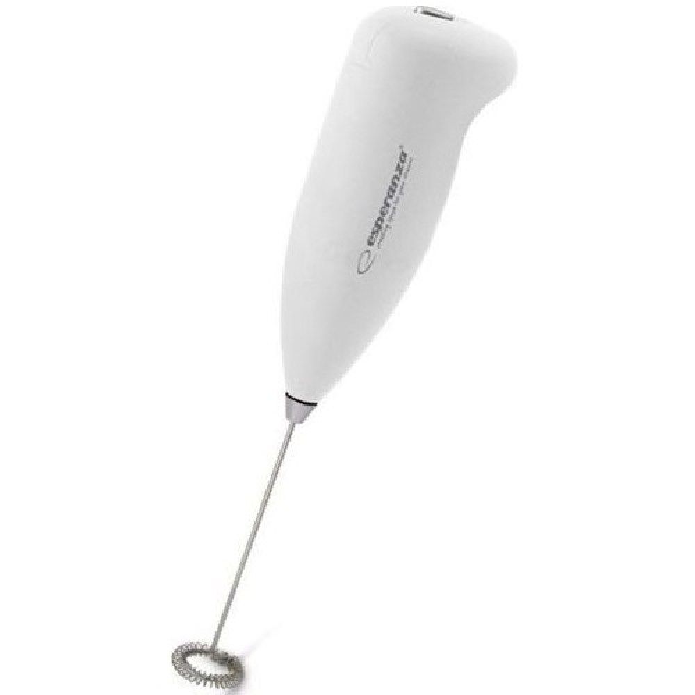 Esperanza EKF001W Manual milk frother, latte, white