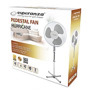 Esperanza EHF001WE Standing fan 16  White and Gray