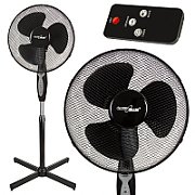GreenBlue GB580 Floor fan 40W with 3 levels of airflow 1.25m high 1.5m of cable with remote control and timer up to 7.5h GB580