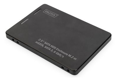 Digitus 2,5  SATA HDD Enclosure M.2 or mSATA