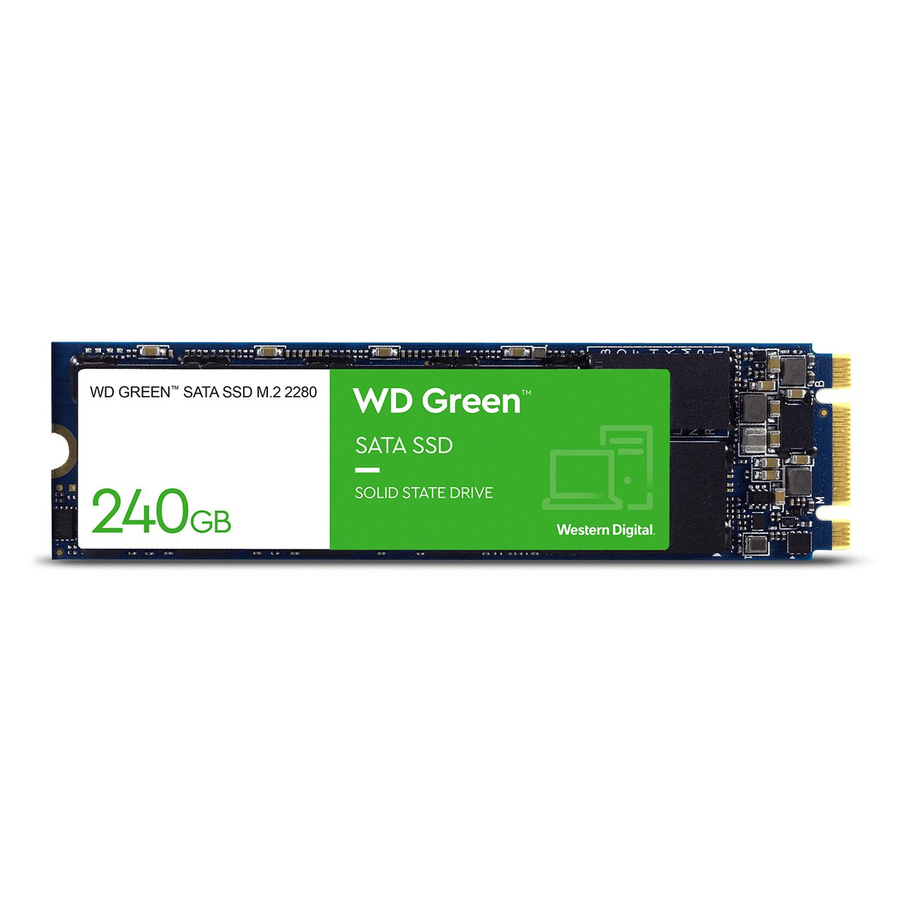 WD Western Digital Green WDS240G3G0B internal solid state drive 2.5  240 GB Serial ATA III