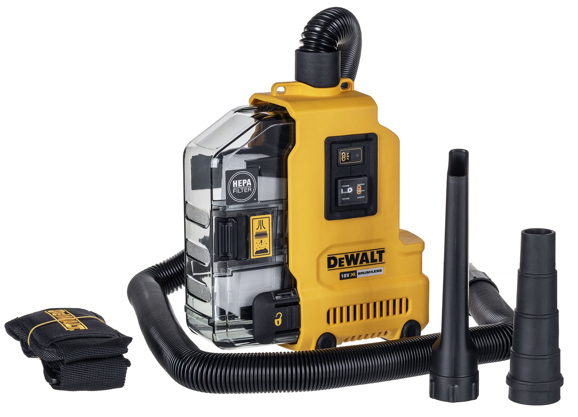 Cordless dust extraction attachment DeWALT DWH161N-XJ