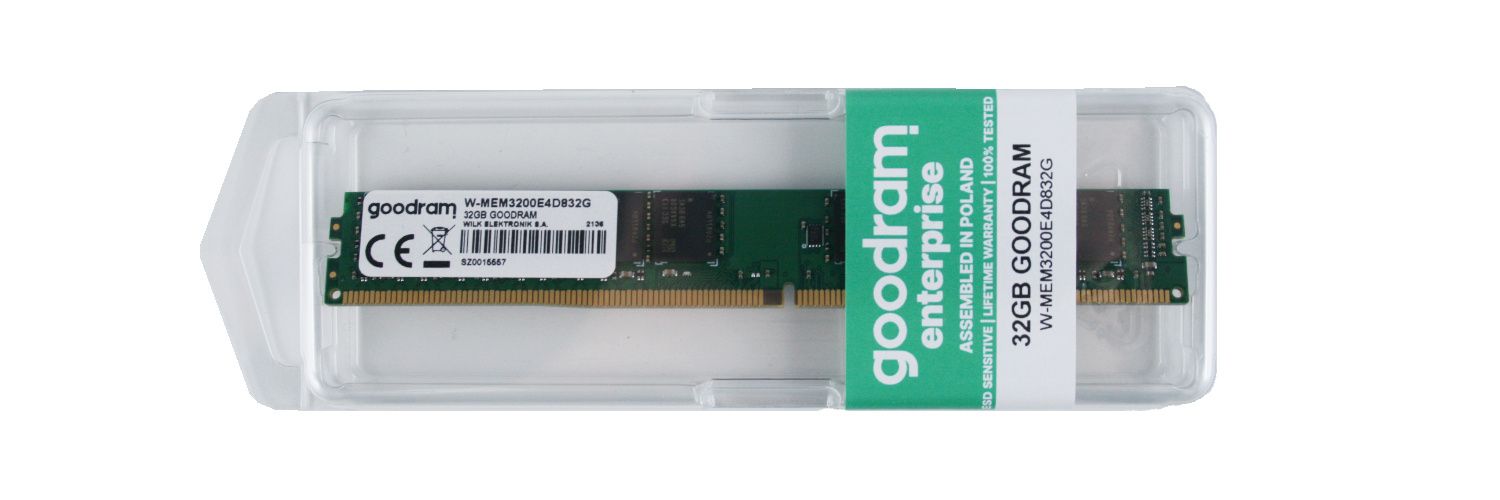 Goodram 32GB 3200MHz ECC UDIMM W-MEM3200E4D832G_2