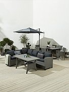 Jysk outdoor furniture set (sofa + table) ULLEHUSE grey