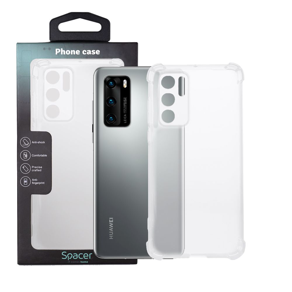 HUSA SMARTPHONE Spacer pentru Huawei P 50 Pro, grosime 1.5mm, material flexibil TPU, negru  SPPC-HU-P-50P-TPU