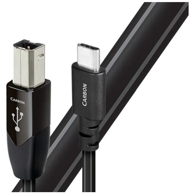 Cablu USB-C 2.0 la USB-B AudioQuest Carbon 0.75m
