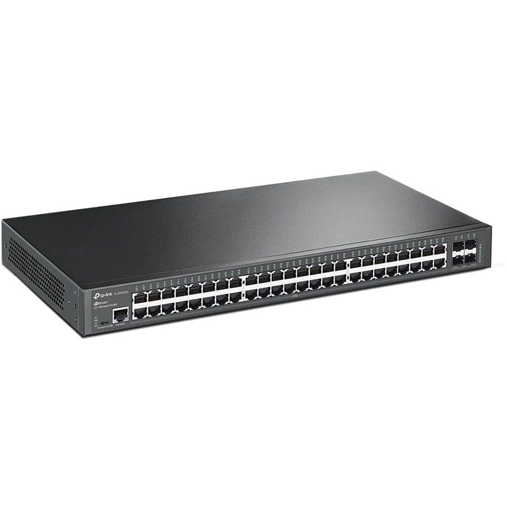 Switch TP-Link TL-SG3452X, 48 porturi 10/100/1000 Mbps