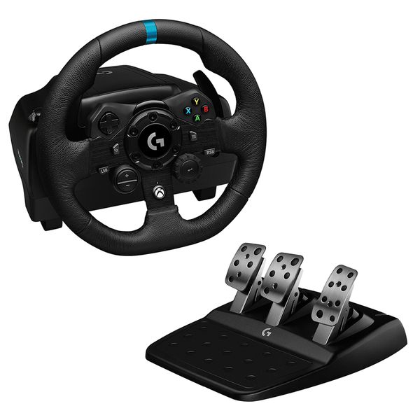 LOGITECH G923 Racing Wheel and Pedals - PC/XB - BLACK - USB_2