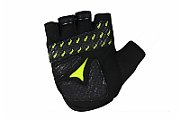 MANUSI B-RACE CU GEL NEGRU/LIME, L