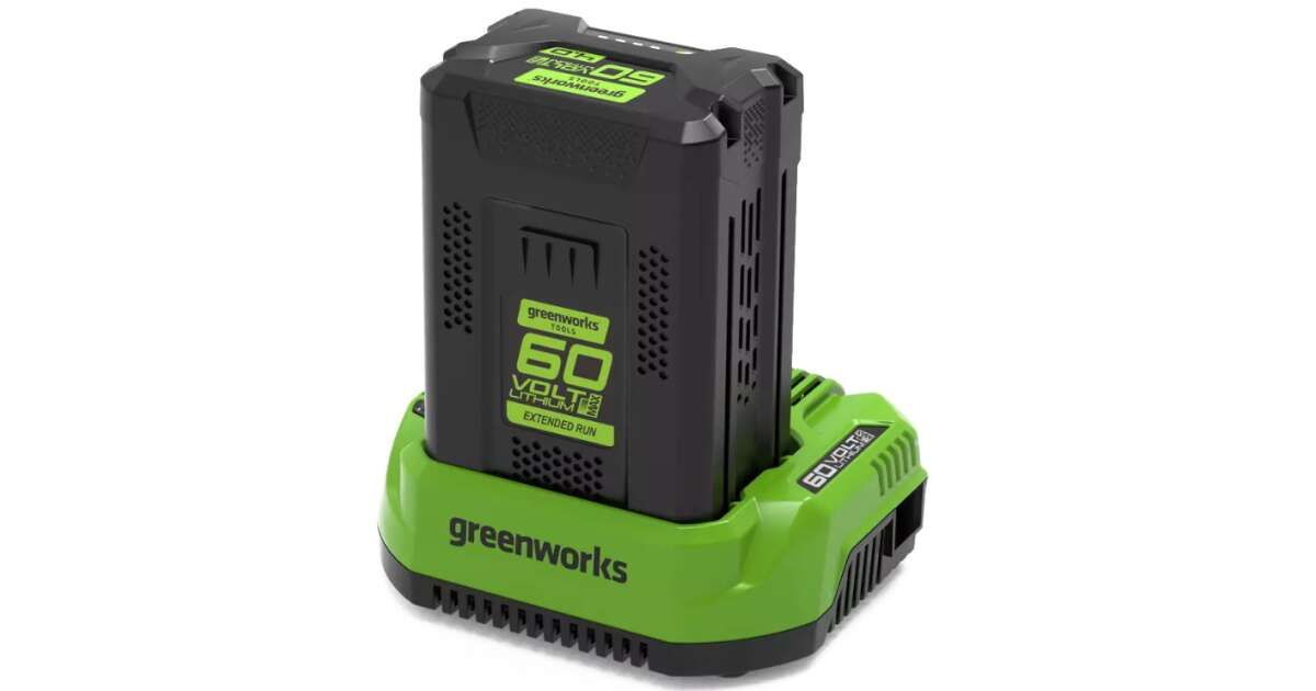 60V 4Ah battery pack + 2A charger Greenworks GSK60B4 - 2933807