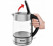 Tefal KI772D electric kettle 1.7 L 2400 W Stainless steel, Transparent