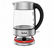 Tefal KI772D electric kettle 1.7 L 2400 W Stainless steel, Transparent