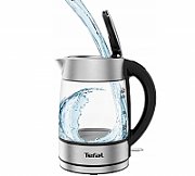 Tefal KI772D electric kettle 1.7 L 2400 W Stainless steel, Transparent