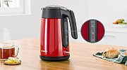 Electric kettle Bosch TWK 7L464, 2400 W, 1.7 l Red