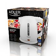 Adler AD 1272 electric kettle 1 L Hazelnut,White 1600 W