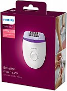 Philips Satinelle Essential BRE225/00 epilator Purple, White