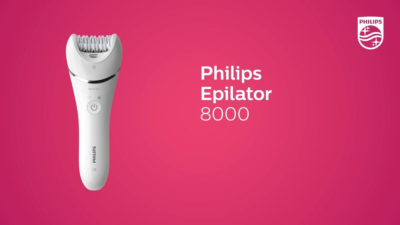 Philips BRE730/10 epilator Pink, White