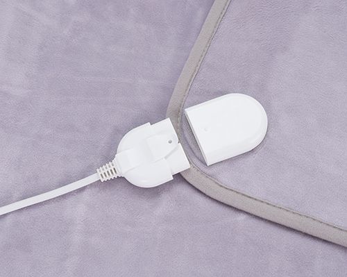 Adler AD 7426 electric blanket Electric bed warmer 60 W Grey Fleece,Polyester