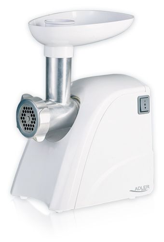 Adler AD 4803 mincer 800 W Stainless steel,White