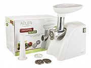 Adler AD 4803 mincer 800 W Stainless steel,White