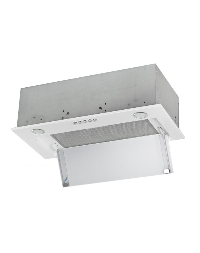 Cooker hood Ciarko SL-BOX Glass 350 m³/h Built-in White