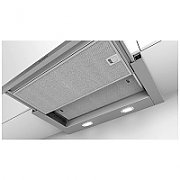 Bosch Serie 2 DFM064W54 cooker hood Semi built-in (pull out) Metallic, Silver 388 m3/h B