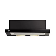 Beko CTB6250B cooker hood 420 m³/h Semi built-in (pull out) Black