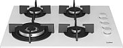 Beko HILW64122SW hob White Built-in 60 cm Gas 4 zone(s)