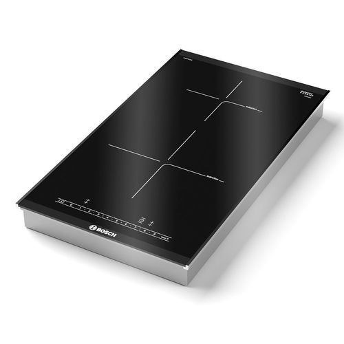 Bosch PIB375FB1E hob Black, Stainless steel Built-in Zone induction hob 2 zone(s)
