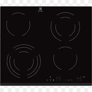 Electrolux EHF6343FOK hob Black Built-in Ceramic 4 zone(s)