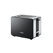 Bosch TAT7203 toaster 2 slice(s) Black,Stainless steel 1050 W