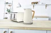 Swan ST14620WHTN toaster 4 slice(s) Stainless steel,White 1500 W