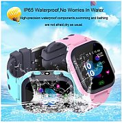 SMARTWATCH DENMEN KIDS BLUE LOCATOR + MESSAGES + PHONE CALLS + SOS ALARMA + SIM CARD SLOT