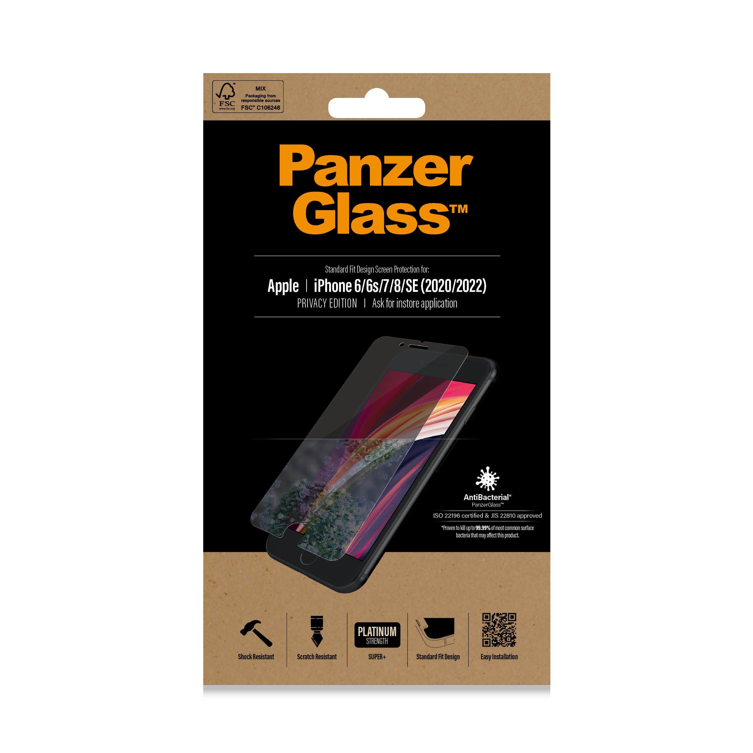 PanzerGlass Apple iPhone 6/6s/7/8/SE (2020)/4.7'' 2022 Privacy AB_2