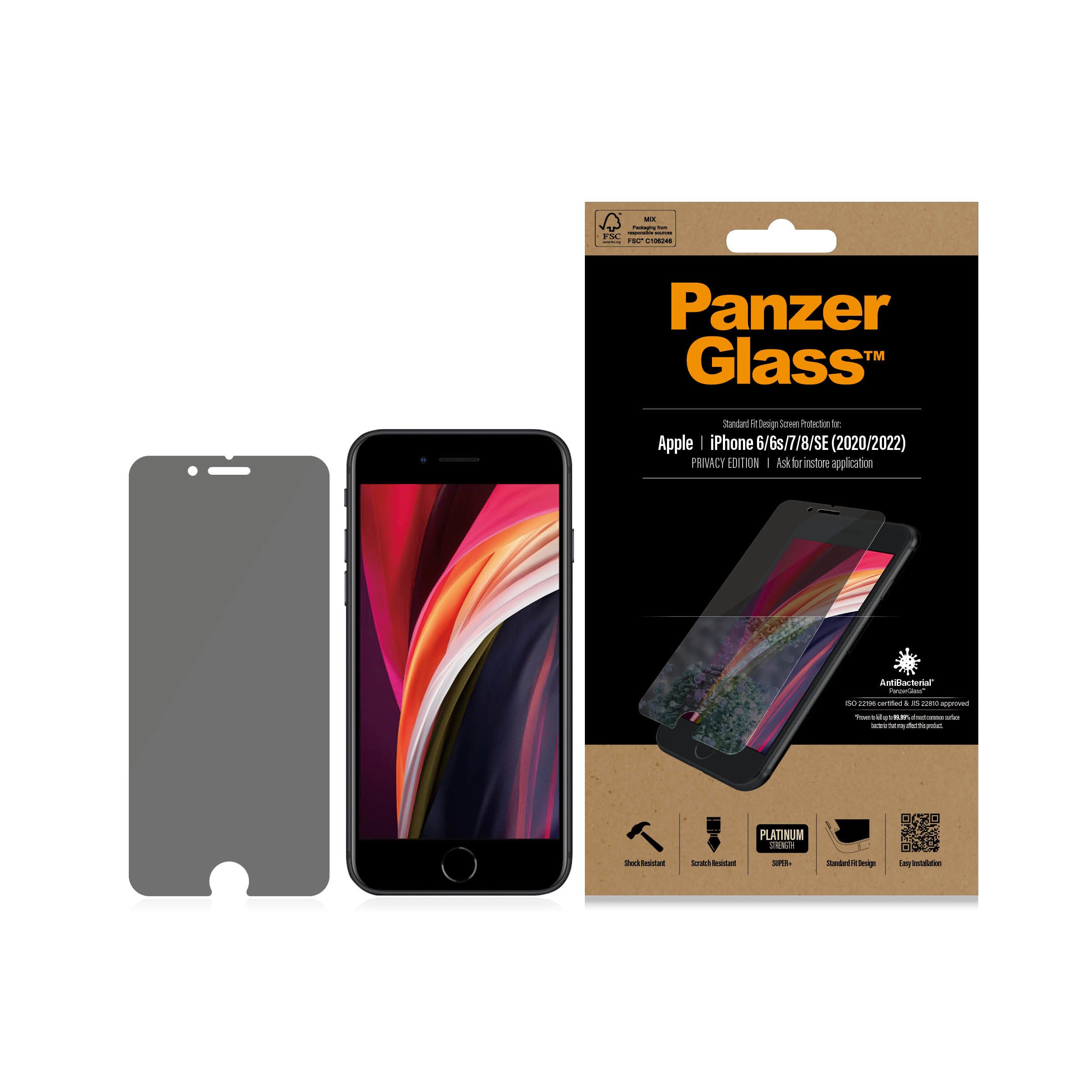 PanzerGlass Apple iPhone 6/6s/7/8/SE (2020)/4.7'' 2022 Privacy AB_3