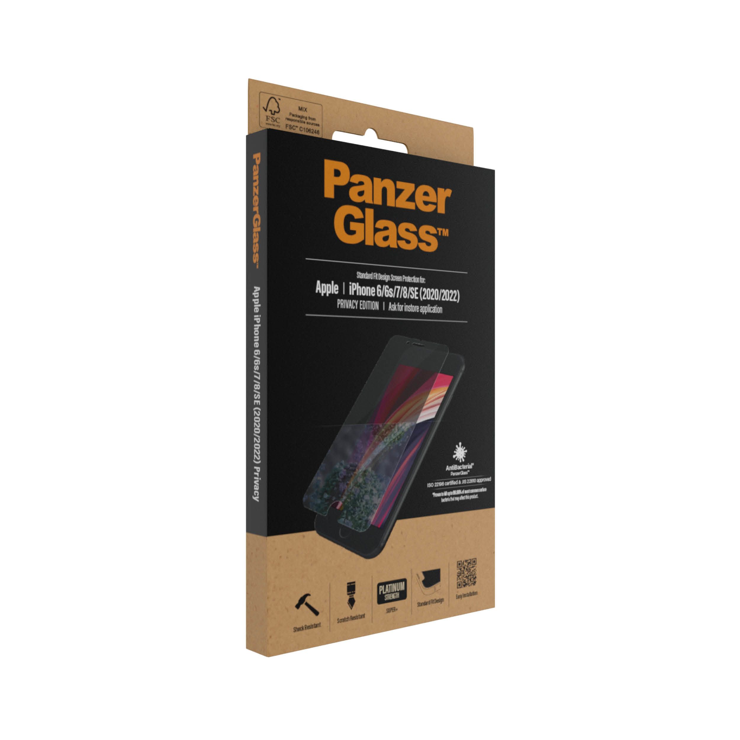 PanzerGlass Apple iPhone 6/6s/7/8/SE (2020)/4.7'' 2022 Privacy AB_4