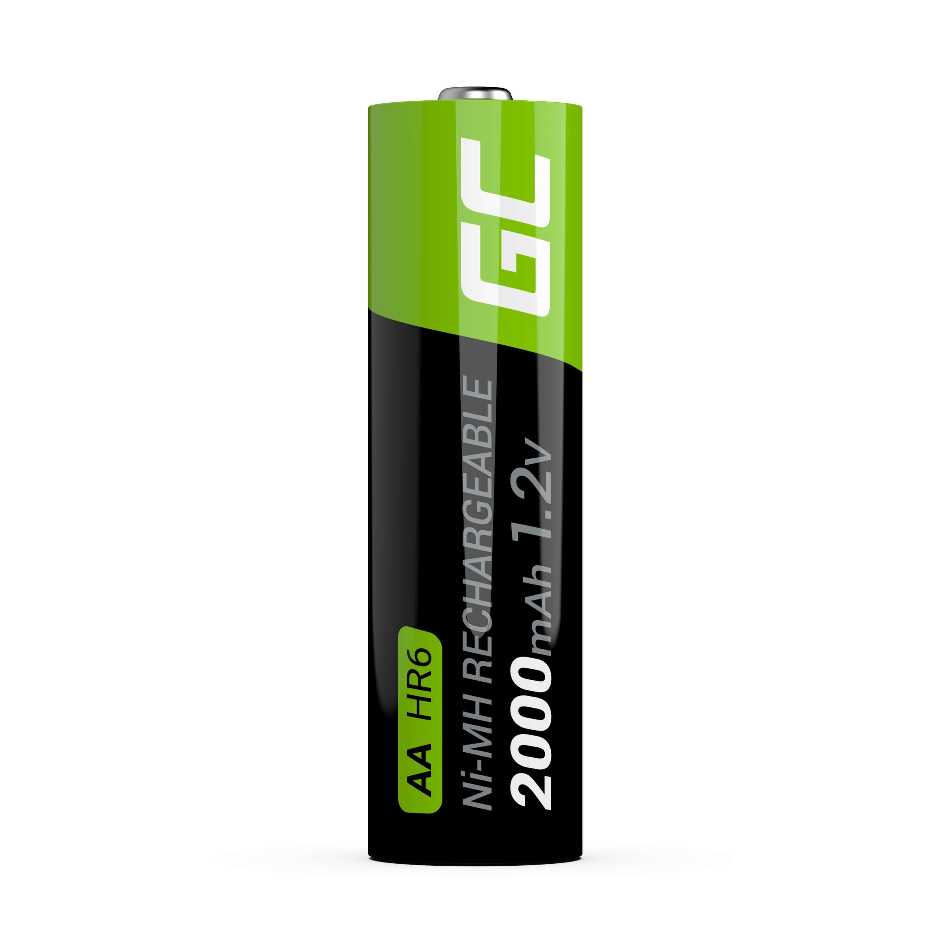 Green Cell GR02 household battery Rechargeable battery AA Nickel-Metal Hydride (NiMH) 4x AA HR6 2000 mAh_3