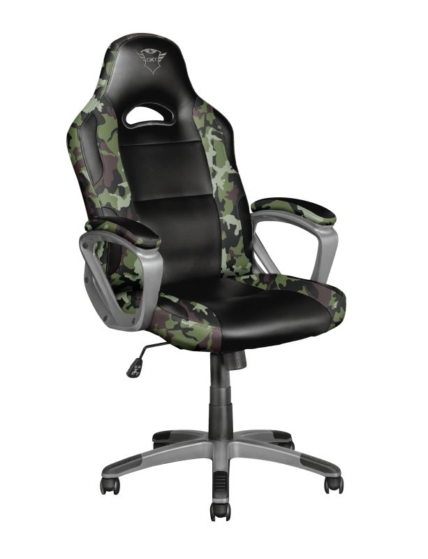 Trust GXT 705C Ryon Universal gaming chair Padded seat Black, Camouflage_1