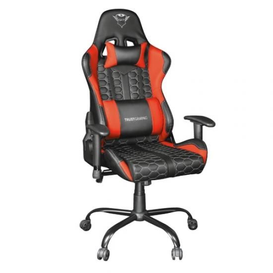 Trust GXT 708R Resto Universal gaming chair Black, Red_1