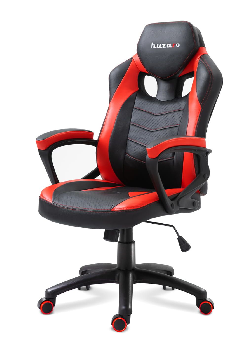 Huzaro Force 2.5 Gaming armchair Hard seat Black, Red_5