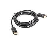 Lanberg CA-DPDP-10CC-0005-BK DisplayPort cable 19 PIN V1.2 0.5M 4K Black