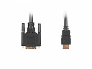 Lanberg CA-HDDV-10CC-0018-BK video cable adapter 1.8 m HDMI Type A (Standard) DVI-D Black