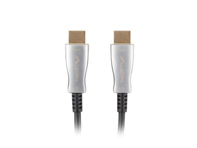 Lanberg CA-HDMI-20FB-1000-BK optical cable HDMI M/M 100m v2.0 4K AOC