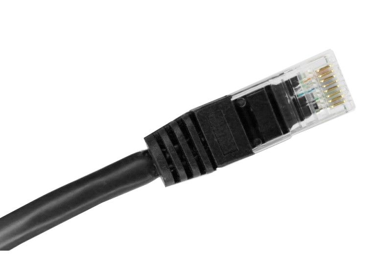 Alantec KKU5CZA1 networking cable Black 0.25 m Cat5e U/UTP (UTP)_2