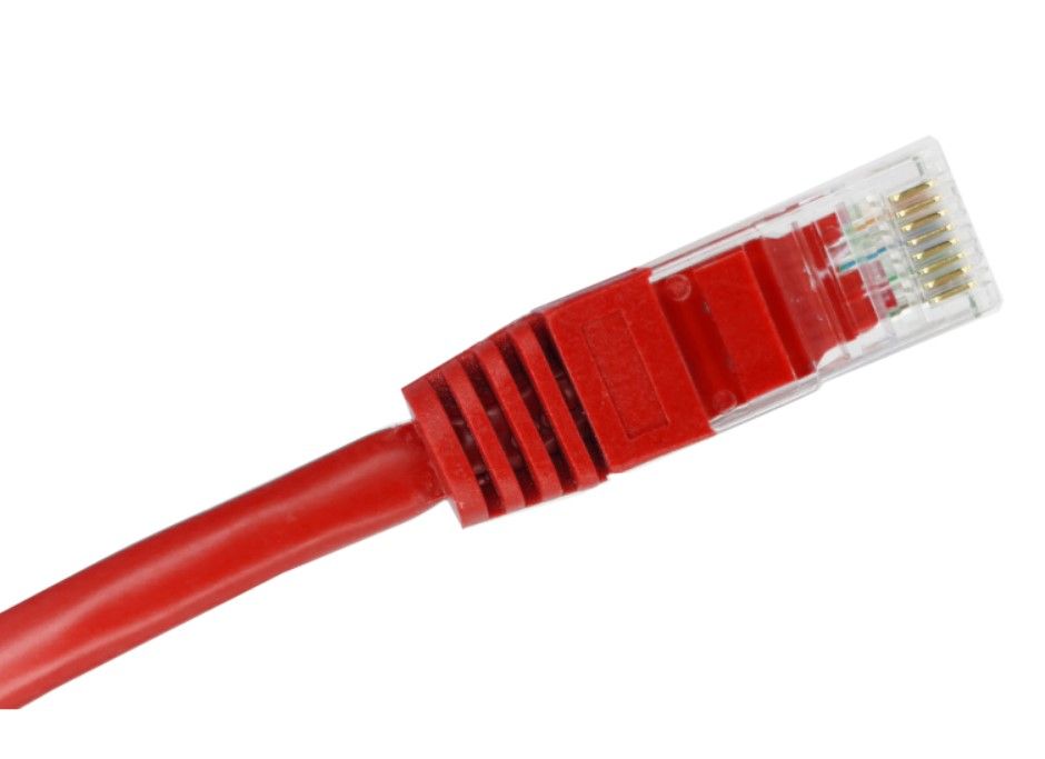 Alantec KKU5CZA1 networking cable Red 0.25 m Cat5e U/UTP (UTP)_1