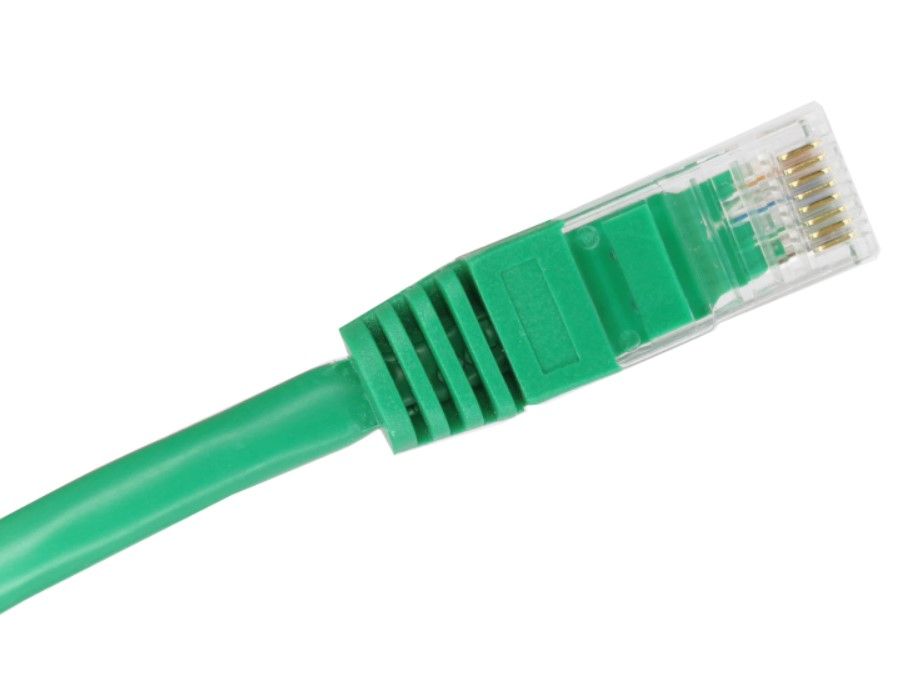 Alantec KKU5CZA1 networking cable Green 0.25 m Cat5e U/UTP (UTP)_1